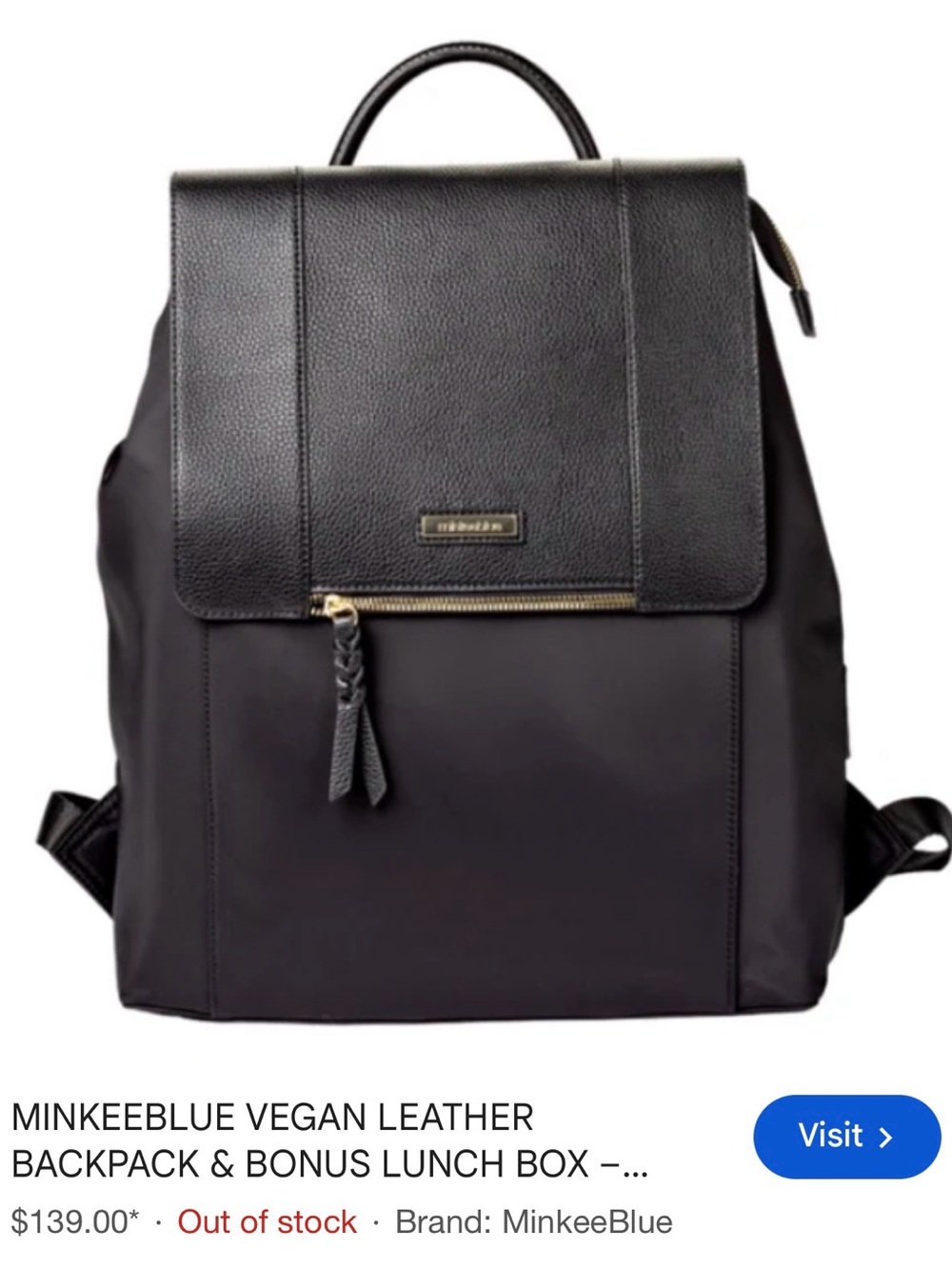 Minkeeblue Mariah Backpack